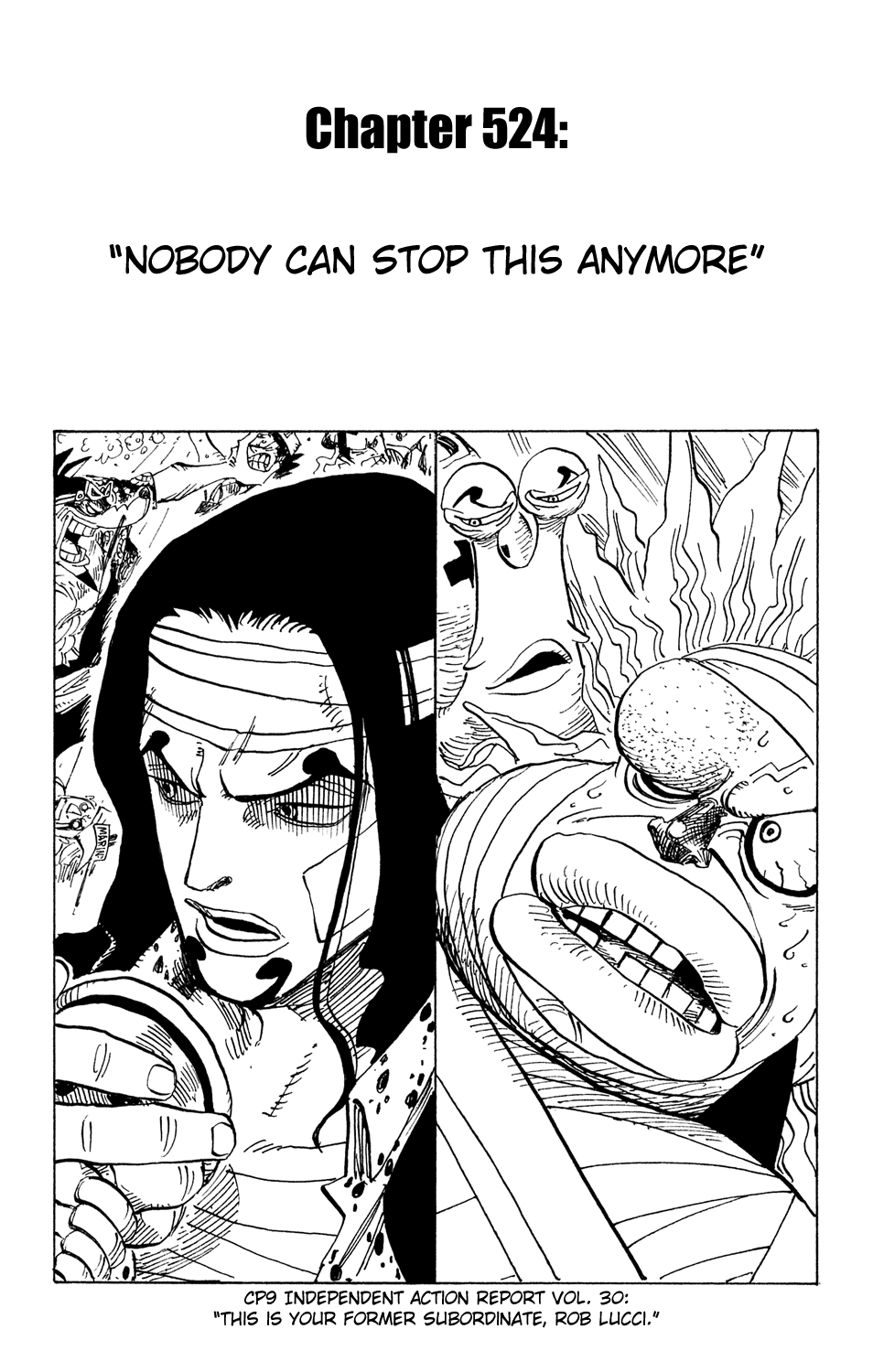 One Piece, Chapter 524 image 01